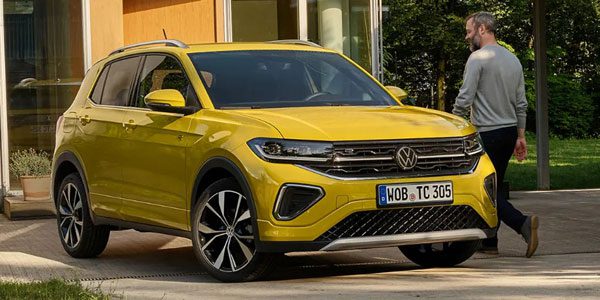 2025 Volkswagen T-Cross Right Front Three-Quarter
