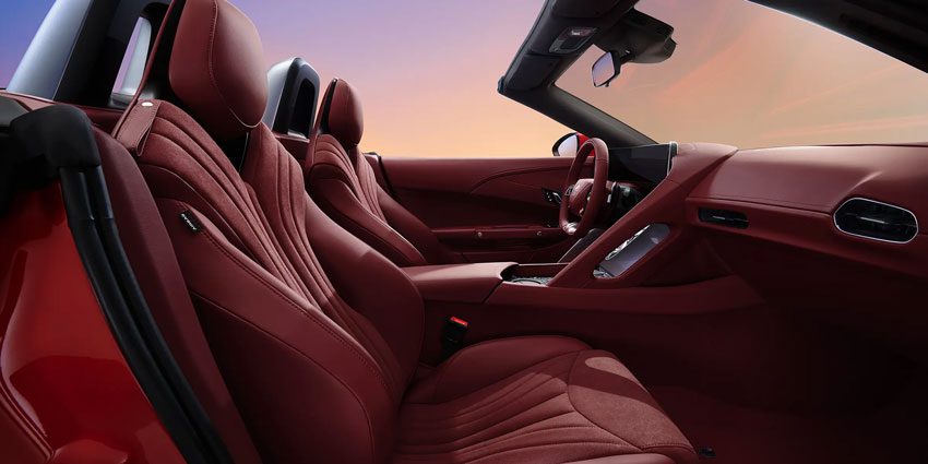MG Cyberster front seats