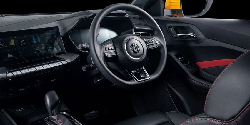 MG5 Driver-Oriented Console Design