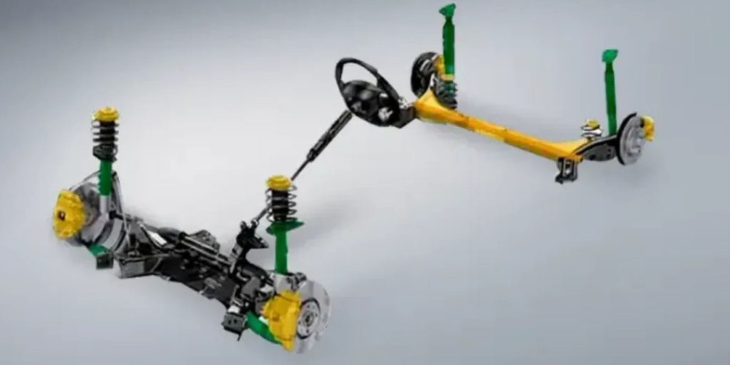 MG5 Front MacPherson Suspension