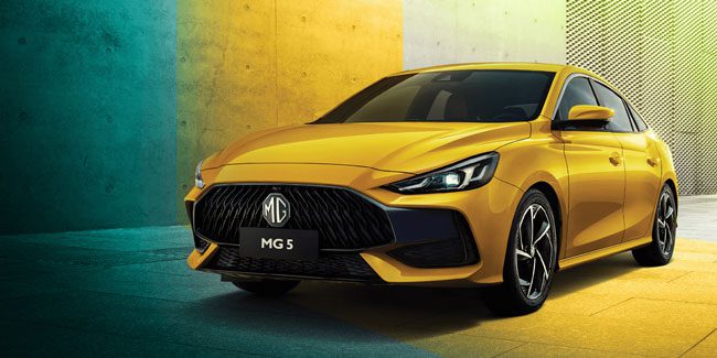 MG5 Front Three-Quarter