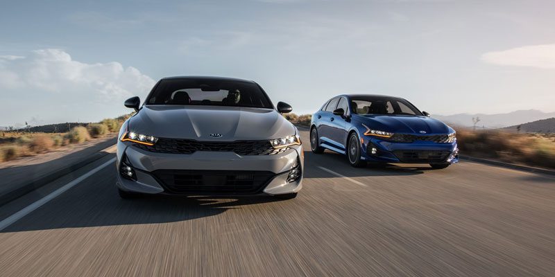 2021 K5 GT-Line AWD Rolling Shot