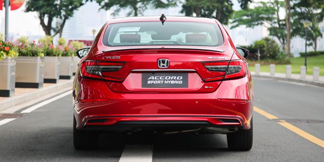 2022 Honda Accord Rear Elevation