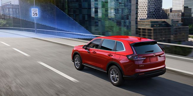 2023 Honda CR-V Traffic Sign Recognition (TSR)