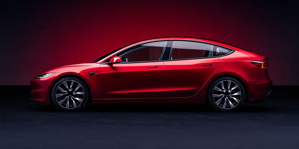 2023 Tesla Model 3 Profile Shot