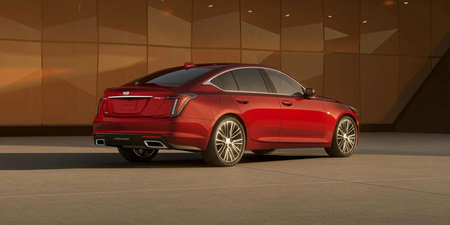 2025 Cadillac CT5 Rear Lateral View