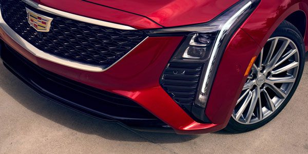 2025 Cadillac CT5 headlight and grille details