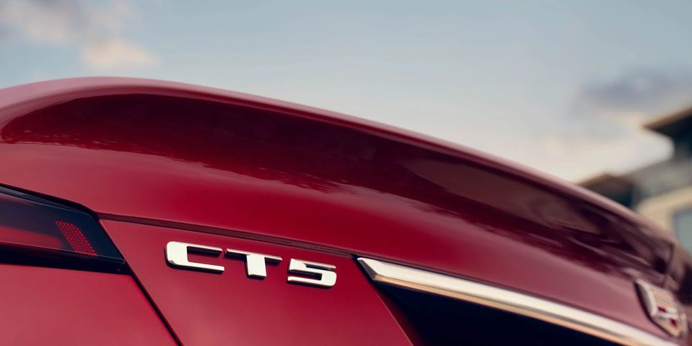2025 Cadillac CT5 rear details