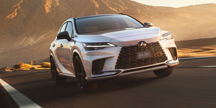 2025 Lexus RX 350 Rolling Shot