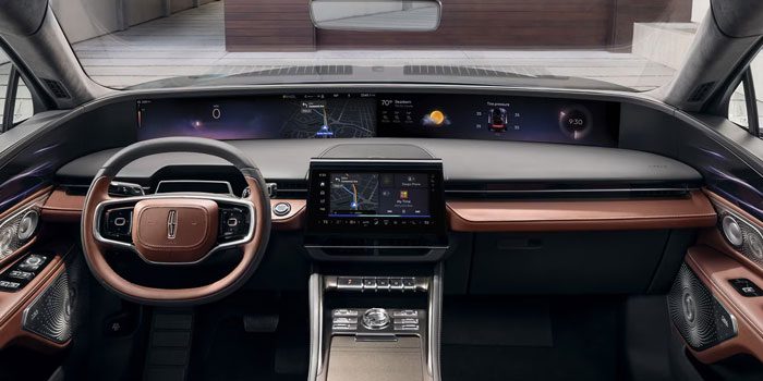 2025 Lincoln Nautilus 11.1-inch center-stack touchscreen