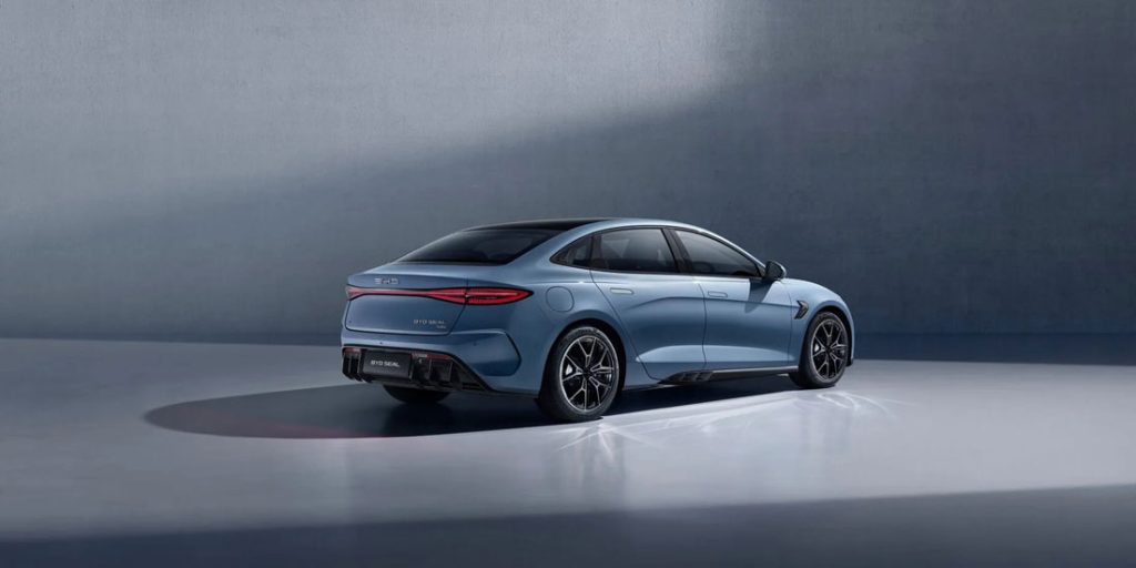 BYD Seal 2025 Rear Three-Quarter