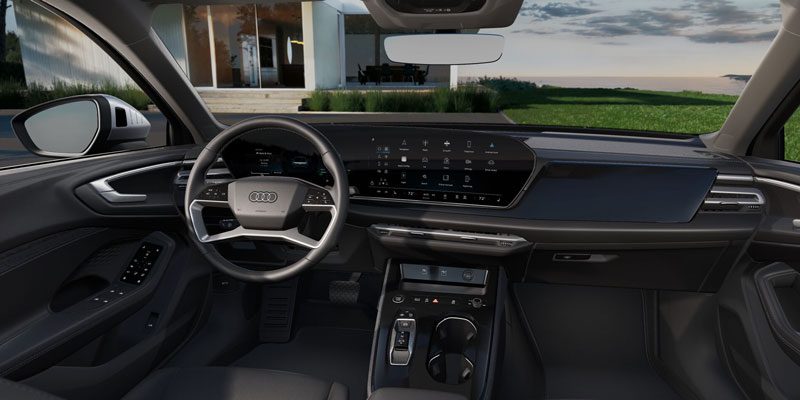 Dashboard view of the All new 2025 Audi A5