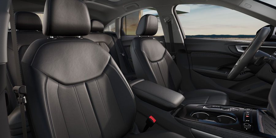 Front seats view of the All new 2025 Audi A5