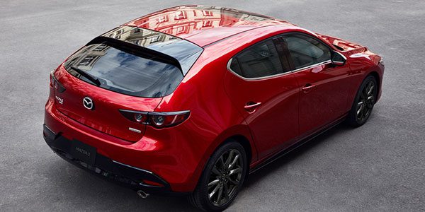 Mazda 3 Hatchback Side and Rear View