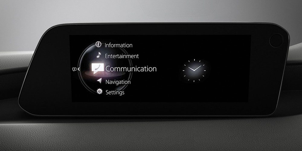 Mazda 3 Hatchback center console screen