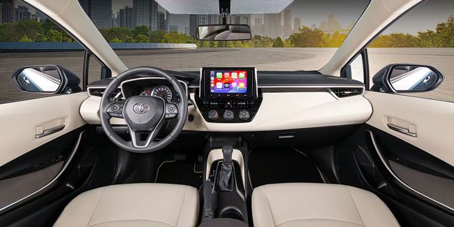 Toyota Corolla Interior Shot