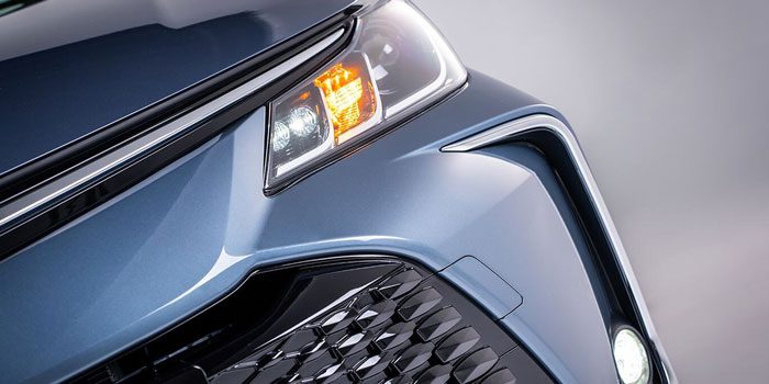 Toyota Corolla headlight design