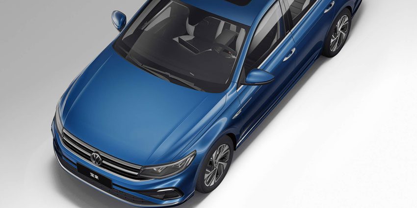 Volkswagen Bora High Angle Shot