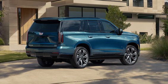 2025 Cadillac Escalade Rear Three-Quarter