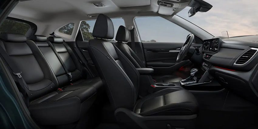 2025 Kia Seltos with Sofino Leather Seats and sunroof interior