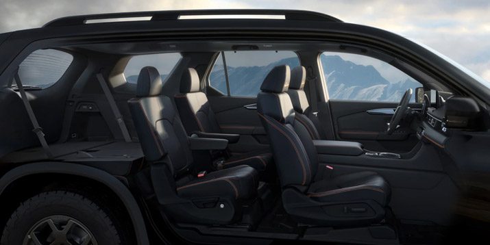 2026 Honda Pilot cabin space
