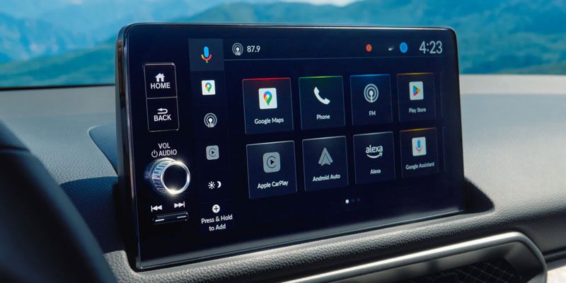 2026 Honda Prelude 9-inch central control screen