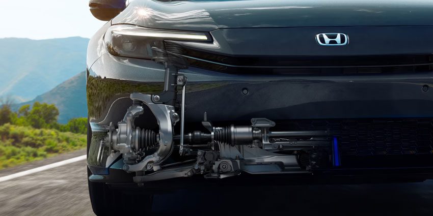 2026 Honda Prelude Dual-Axle Front Suspension and Adaptive Damping System