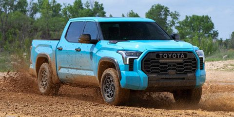 2026 Toyota Tundra Front Three-Quarter