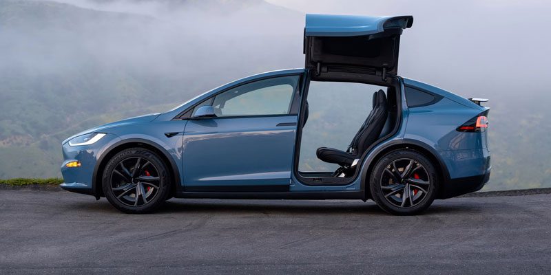 Tesla Model X Rear falcon doors