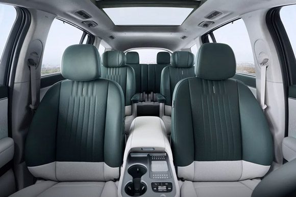 2026 Hyundai IONIQ 9 front seating