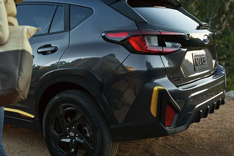 2026 Subaru Crosstrek Sport shown in Crystal Black Silica