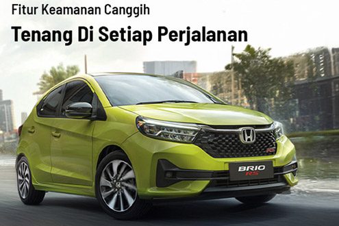 Honda Brio Front Three-Quarter