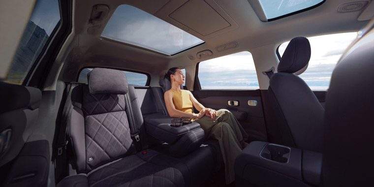 Leapmotor C16 second row seats