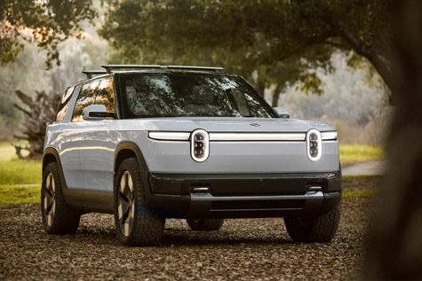 Rivian R2 Front Three-Quarter