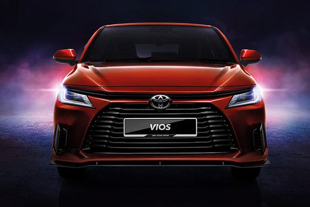 Toyota Vios Front Elevation