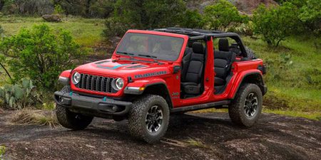 2025 Jeep Wrangler Front Three-Quarter