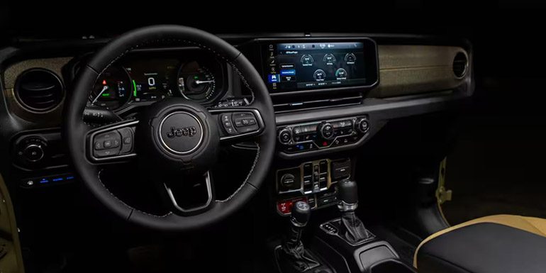 2025 Jeep Wrangler Interior Shot