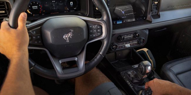 2026 Ford Bronco Interior Shot