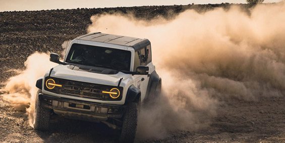 2026 Ford Bronco off-road performance on gravel roads