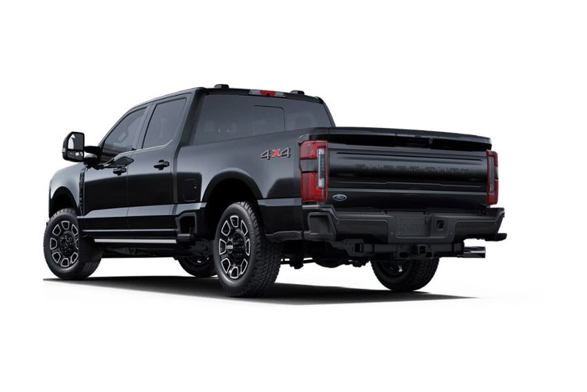 2026 Ford F-350 Rear Three-Quarter