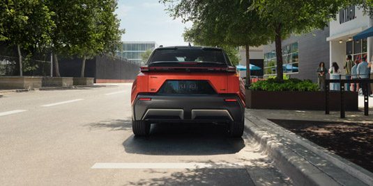 2026 Toyota C-HR XSE Rear Elevation