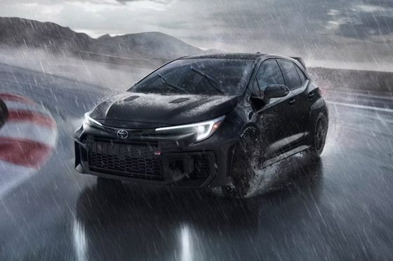 2026 Toyota GR Corolla Premium Plus shown in Black