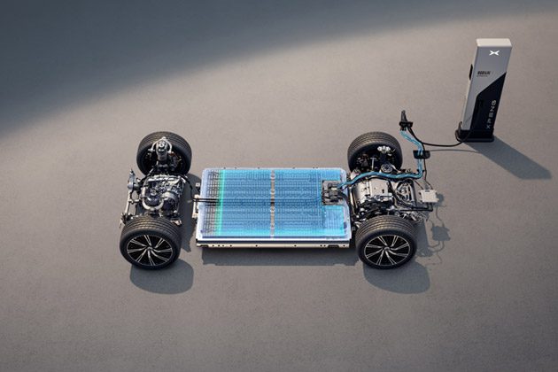 XPeng G9 5C Supercharging Battery