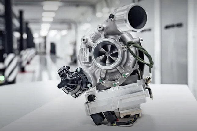 2026 Mercedes-AMG GLC Electric exhaust-gas turbocharger