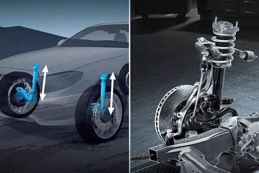 2026 Mercedes-AMG GLC with AMG Sport Suspension featuring AMG Ride Control