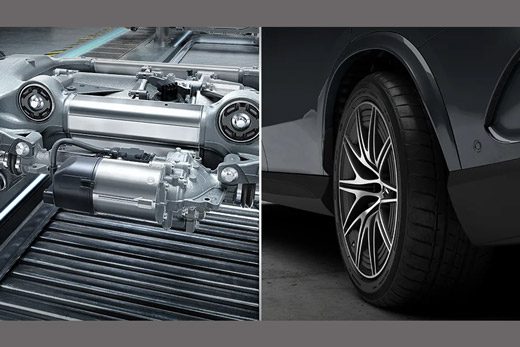 2026 Mercedes-AMG GLC with Active Rear Axle Steering