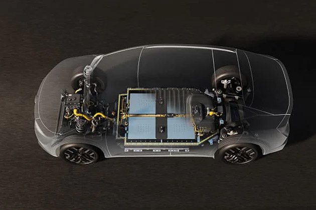 2026 Nissan LEAF battery thermal management diagram