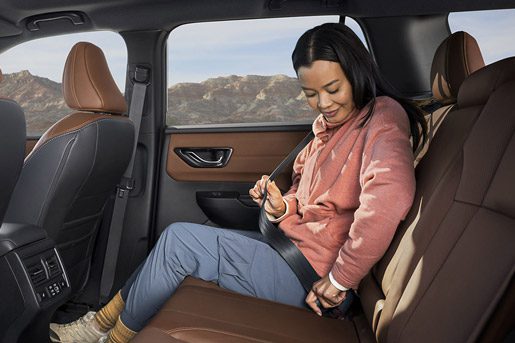 2026 Subaru Outback rear seats