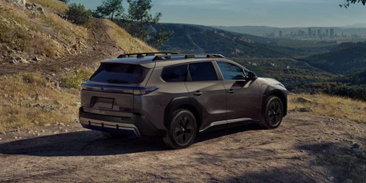 2026 Toyota bZ Woodland Rear Three-Quarter