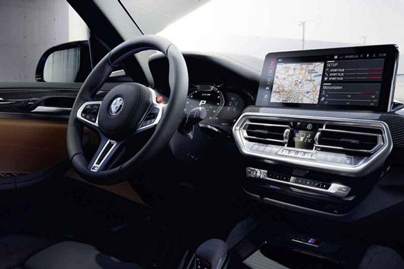 BMW X3 M Interior Shot